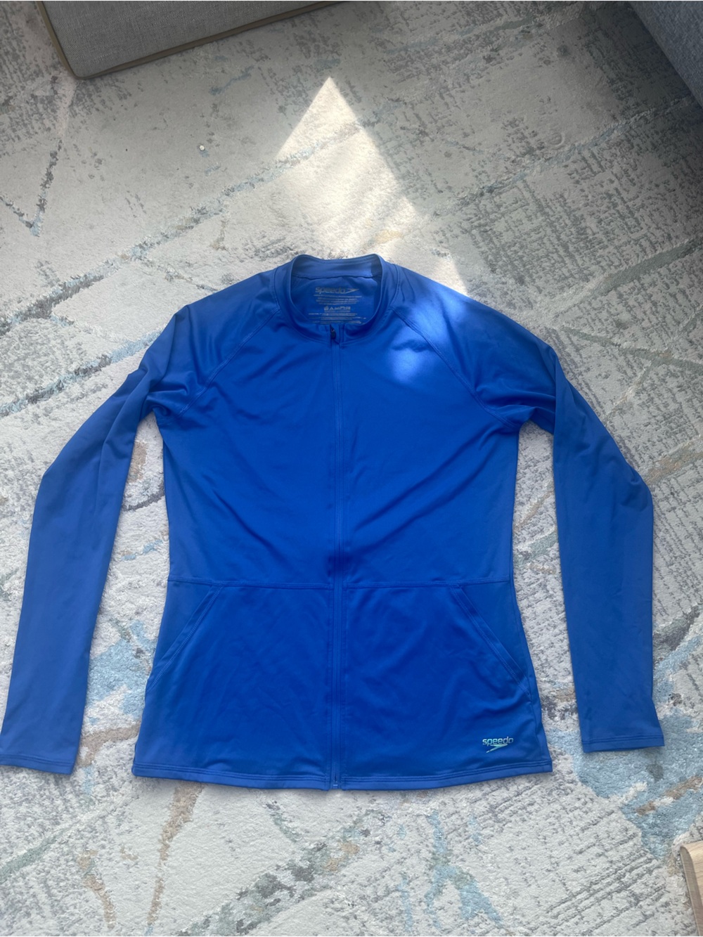 Speedo Women’s Long Sleeve Swim Shirt - Cobalt Blue